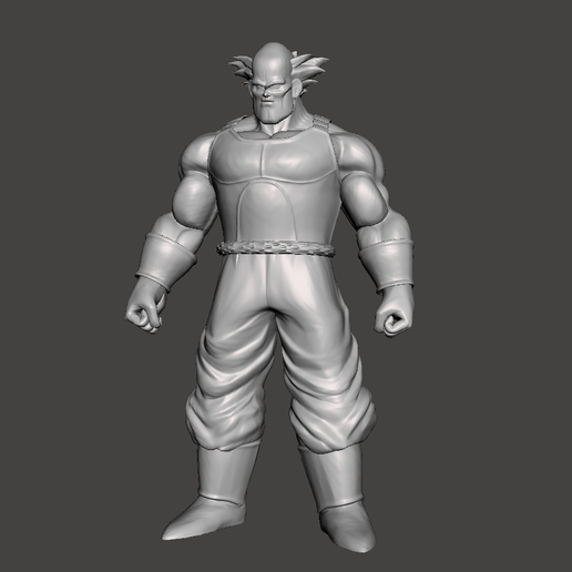 borgos bardock 's team 3d model tora fasha dragon ball bardock's planet elite force 3D print model - Mito3D