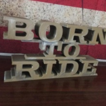 born ride decoration borntoride bike harley motorcycle custom 3d print model - Mito3D