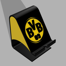 borussia Dortmund teléfono estante soporte artilugio Borussia telefonico estación cargando Estación carga telefónica fútbol objetivo deporte juego 3d print model - Mito3D