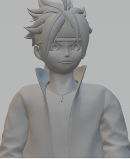 Boruto gerendert Naruto 3d print model - Mito3D