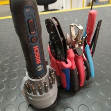 Bosch go2 supporter magnétique base outil outils titulaire soutien Table travail pinces 3d print model - Mito3D