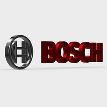 bosch logo various video tv technology tablet symbol store smartphone shop phone pc other model logos equipment emblem electronics design brand 3d 3d print model - Mito3D