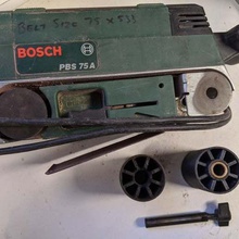 bosch pbs 75 a la ponceuse à rouleau de remplacement partie fixe outil bande correctif réparation pièce rechange le des pièces les machines-outils 3d print model - Mito3D