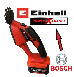 Bosch pro einhell adaptateur Puissance changement batterie 3d print model - Mito3D