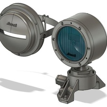 bosch tank headlight 1 6 3d print model - Mito3D