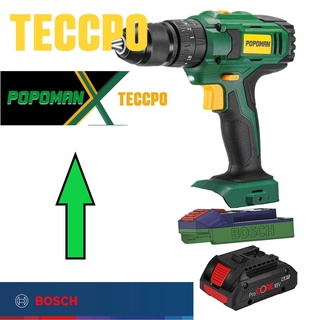 Bosch teccpo popoman outils pro Tournevis batterie adaptateur 3d print model - Mito3D