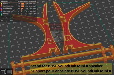 bose ses bağlantısı mini destek ender3 ender 3d print model - Mito3D