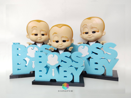 boss baby boss baby souvenir organic doll baby  3d print model - Mito3D