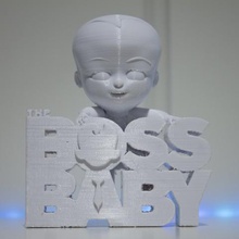 chefe do bebê vários a dreamworks modelo stl brinquedo 3d print model - Mito3D
