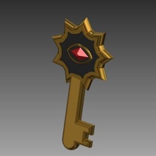 boss key game props toy largekey cosplay bosskey 3d print model - Mito3D