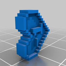 boss monster +1 -1 room token game toy_game_accessories 3d print model - Mito3D