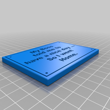 boss plaque custom quote quotes signs_logos 3d print model - Mito3D