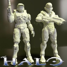 bossposes Halo chef Locke 3d print model - Mito3D