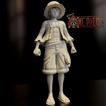 bossposes luffy 3d print model - Mito3D