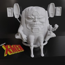 bossposes- xmen - retro comic modok 3d print model - Mito3D