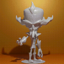Bossposen Absturz Bandicoot Kortex 3d print model - Mito3D