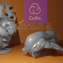 bossposes -halo 2 -banshee +prophet pack gadget halo game 2021 steam xbox life scale resin ender prusa 3d print model - Mito3D