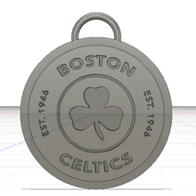 Boston celtiques porte clés 3d print model - Mito3D