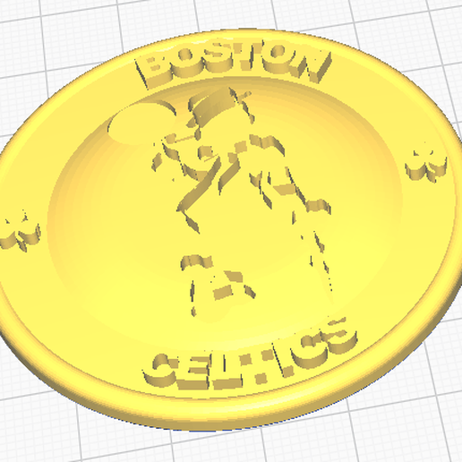 boston celtas roseta 3D print model - Mito3D