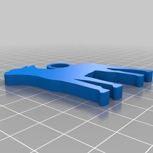 Boston Schlüsselbund Schmuck angepasst Schlüsselanhänger 3d print model - Mito3D