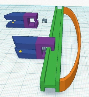 larva moscardón parachoque bar bache robot robótica 3d print model - Mito3D