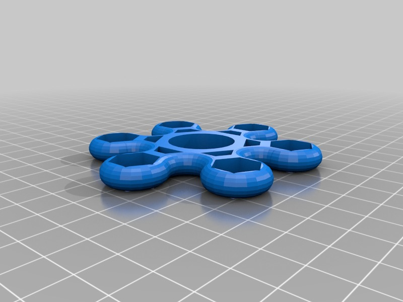 bot spinner - sixy v2 customized mechanical toys 3D print model - Mito3D