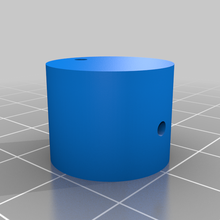 botón paraca potenciometros eje 6 mm herramienta electrónica 3d print model - Mito3D