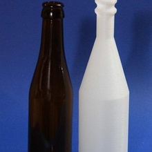 bottle various beer tall openscad 3d print model - Mito3D