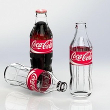 bottle 225ml coca-cola desin solidworks design 3d 3dmodel art 3d print model - Mito3D