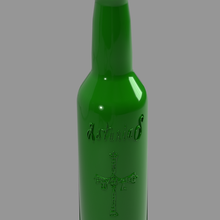 botella Asturias sidra Arte recuerdo regalo botellasidra 3d print model - Mito3D