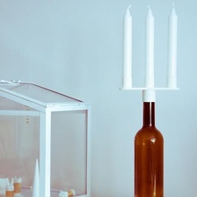 bottiglia di candelabri casa 3d print model - Mito3D