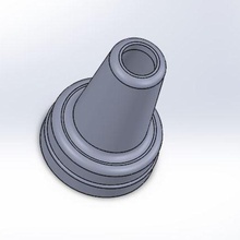 bottle cap dispenser 9 6 3mm gadget cover packaging screw soda thread 3d print model - Mito3D