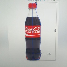 garrafa coca Cola sprite 3d print model - Mito3D