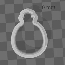 Flasche Cutter Werkzeug Polymer Lehm Ohrringe Schlüsselbund Schmuck handgemacht 3d print model - Mito3D