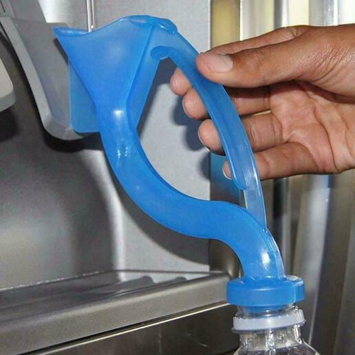 bouteille entonnoir réfrigérateur verre whater glace machine froid 3D print model - Mito3D