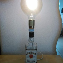 bottle lamp kit home art pla decoration deco diy e27 3d print model - Mito3D