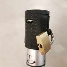 bottle lock xyzchallenge gadget 3d print model - Mito3D