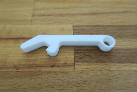bottle opener 3d print model - Mito3D