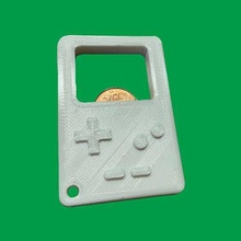 Flasche Öffner Game Boy 1 Cent Gadget Schlüsselbund Nintendo Bier 1cent 3d print model - Mito3D