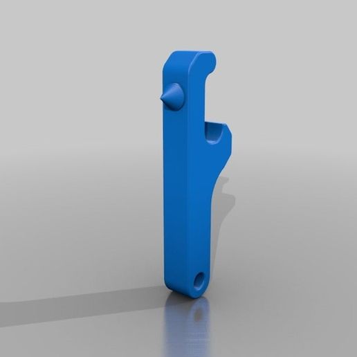 Flasche Öffner Schrotflinten Werkzeug Trinken Schlüsselbund Schrotflinte Schlüsselanhänger 3D print model - Mito3D