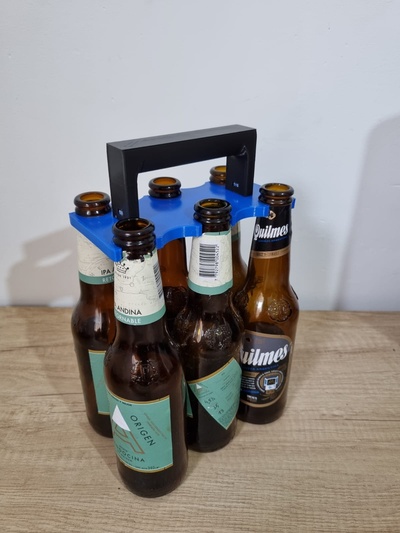 bottle organizer beer birra 340 cm3 transportation order 3d print model - Mito3D