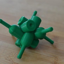 bottiglia di puzzle - bottiglie gioco la 3d print model - Mito3D