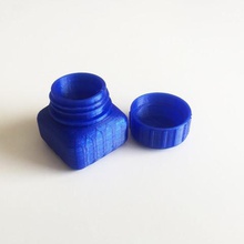 bouteille bouchon à vis 26 divers casquette conception ultimaker pla colorfabb ultra bleu marine imprimante 3d impression fabrication 3d print model - Mito3D