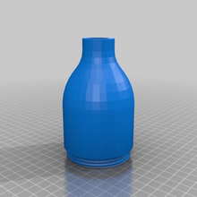 Flasche Teelichthalter home Dekor Teelicht-Halter Beleuchtung 3d print model - Mito3D