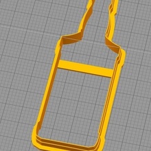 bottle whisky cookie whisky cookie cutter cutting cookies 3d print model - Mito3D