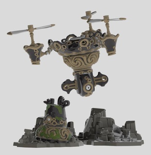 botw ancient guardian mini skywatcher expansion set 3dprint toy model breatofthewild ancientguardian zelda 3d print model - Mito3D