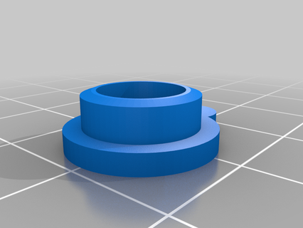 bouchon tube piscine analyse ph chlore remplacement pièces 3d print model - Mito3D