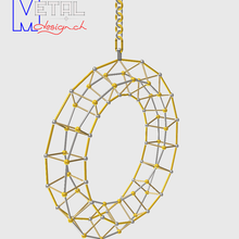 boucles d''oreilles la joyería bijoux doreilles moebius aretes 3d print model - Mito3D