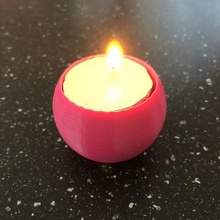 boulegeoir candela ciotola casa portacandele appartamento riscaldamento rosa luce a supporto di 3d print model - Mito3D