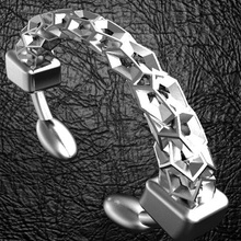 saltando dodecaedro pulseira jóias moderno elegante a moda estilo 3d print model - Mito3D